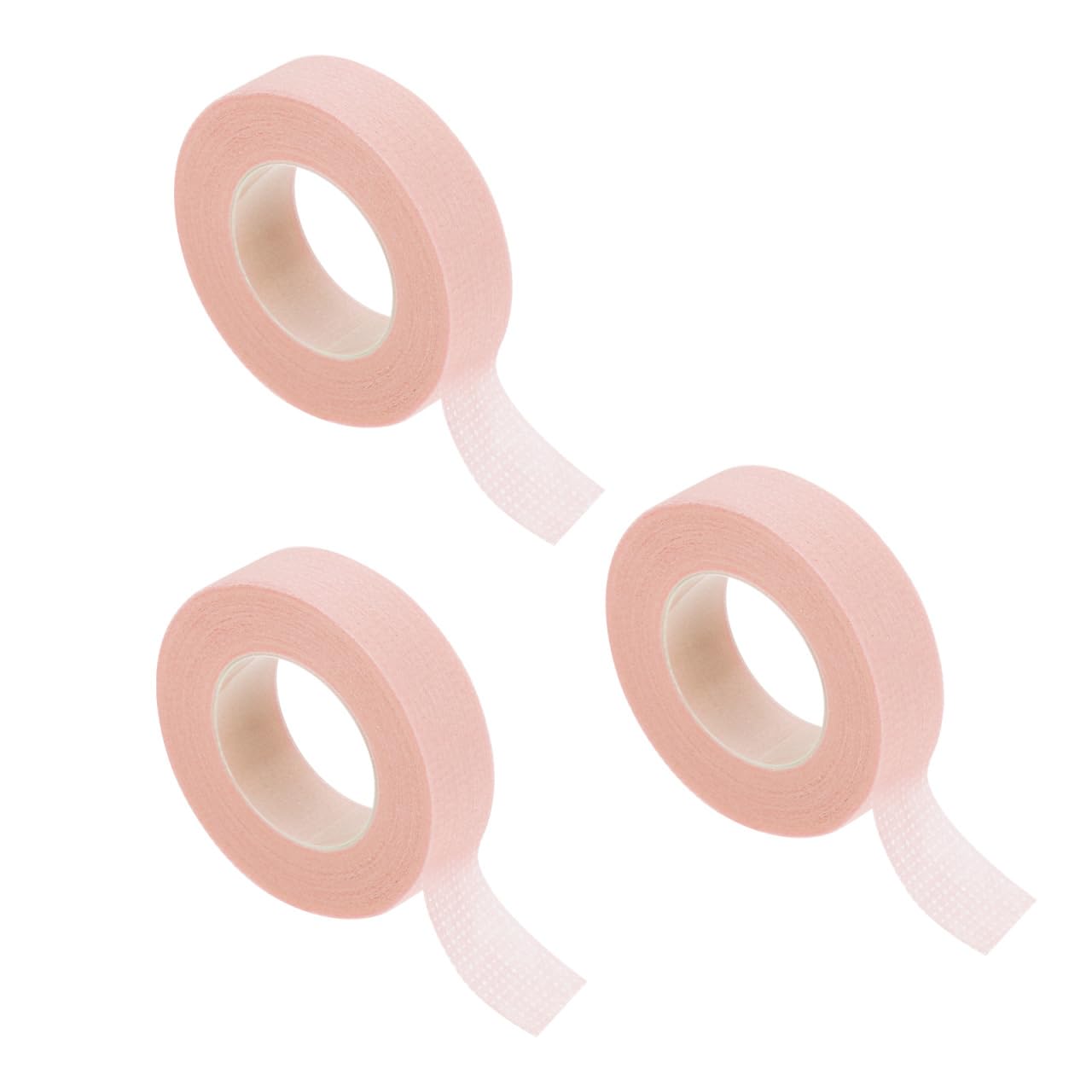 3pcs Eyelash Grafting Tapes Breathable Adhesive Isolation Tape for Eyelash Extensions Skin-Friendly Design for Professional and Individual Use