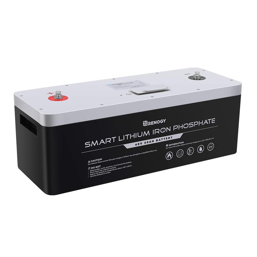 Snapklik.com : Renogy 48V 50Ah LiFePO4 Smart Lithium Iron Phosphate ...