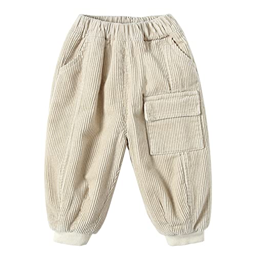 StarTreene Baby Winterhose Jungen Mädchen Cordhose gefüttert...