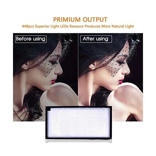 CIFE FL-3060 Flexible LED-Videoleuchte 448pcs LEDs CRI95 5500K 2.4G Fernbedienung Für Fotoaufnahmen – Bild 3