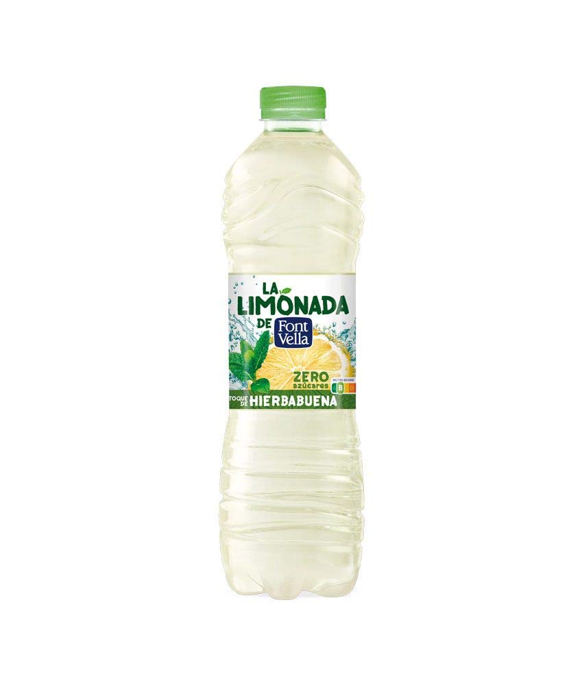 LA LIMONADA DE FONT VELLA DE HIERBABUENA PET 1.25L (6 BOTELLAS)