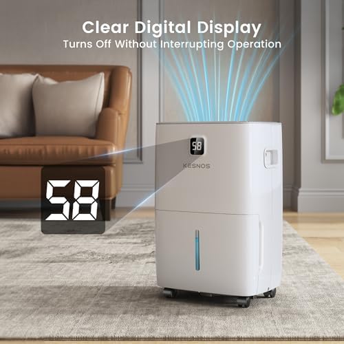 150 Pint Dehumidifier for Basement with Drain Hose, 7500 Sq. Ft - 3