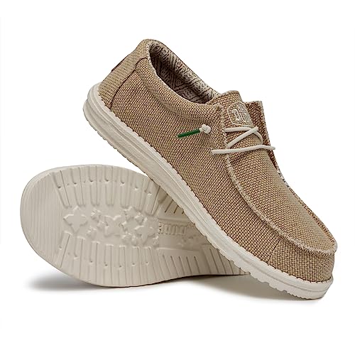 Image of HEYDUDE Men's Wally Suede Multiple Colors | Men's Shoes | Men's Lace Up Loafers | Comfortable & Light-Weight