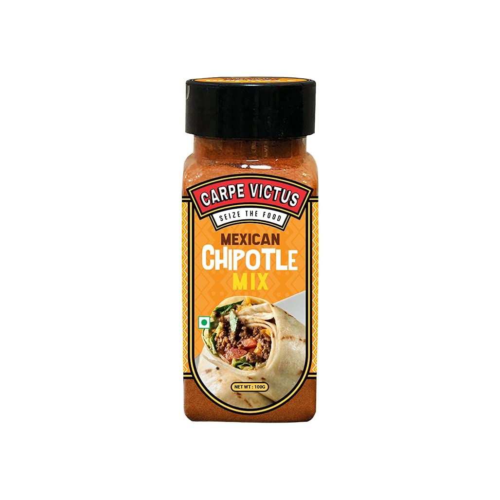 See full amazon price history chart for Carpe Victus No Onion No Garlic Jain Mexican Chipotle Powder Mix for Popcorn, Wraps, Tacos, Multipurpose Seasoning Powder for Unique Flavor & Taste, Created with Actual Chipotle Chillies, 100 gms Carpe Victus No Onion No Garlic Jain Mexican Chipotle Powder Mix for Popcorn, Wraps, Tacos, Multipurpose Seasoning Powder for Unique Flavor & Taste, Created with Actual Chipotle Chillies, 100 gms (B09XMFCG2N) Amazon Price History, Amazon Price Tracker