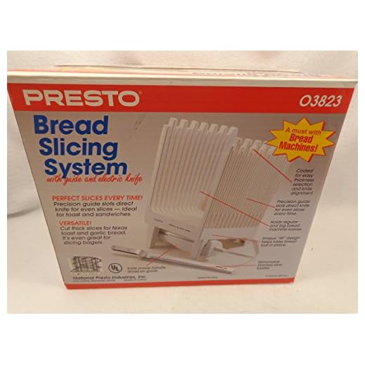 Presto Bread Slicing System with Electric Knife