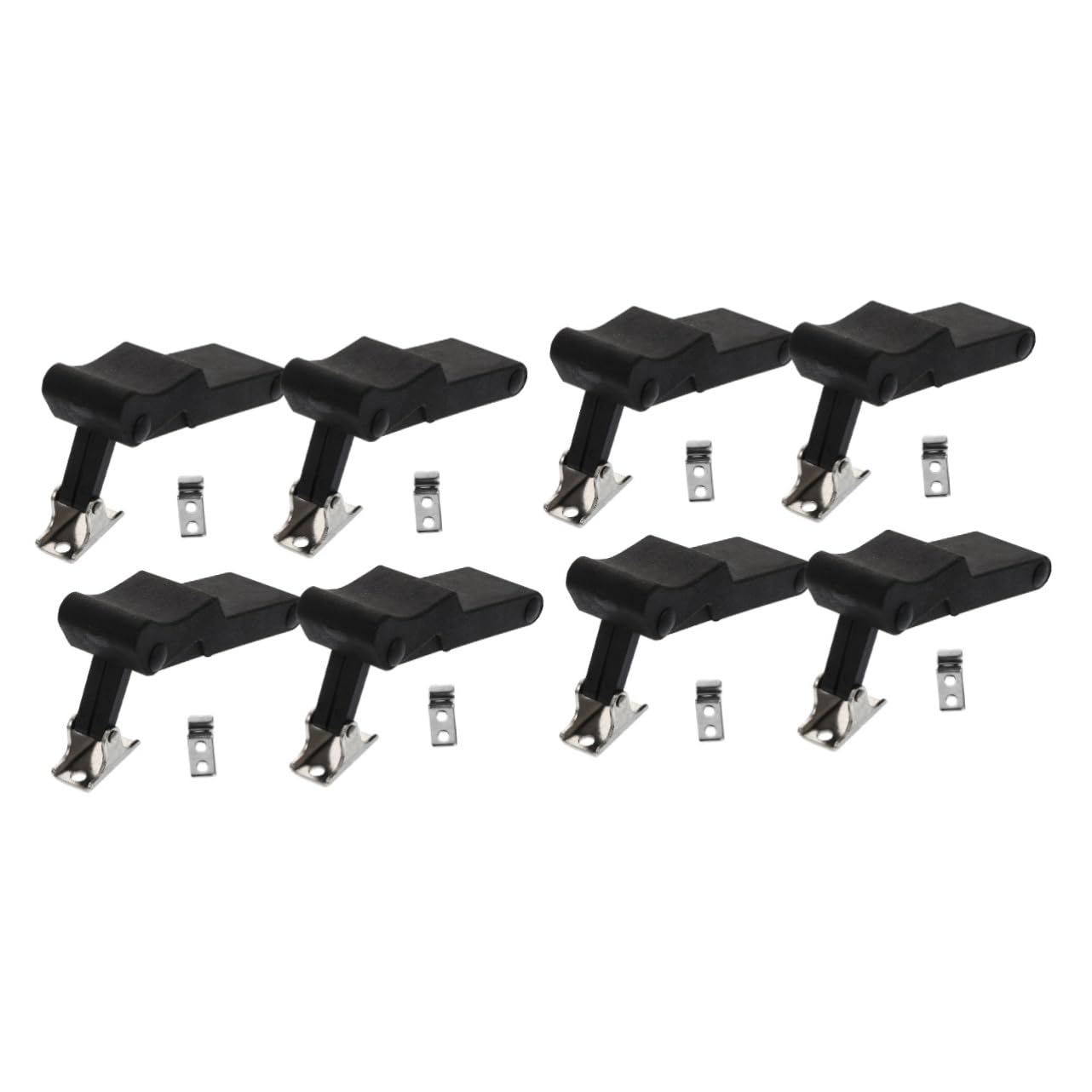 HOMSFOU 8stücke Elektrische Schrankverschlüsse Robuste Latch Locks Für Türen Und Boxen Installieren Für Outdoor-umgebungen