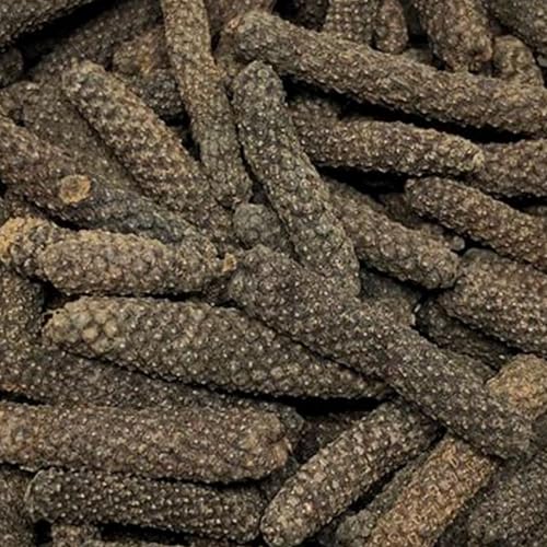 Image of Zoff Pipli Long Pepper Whole - Ayurvedic Long Pepper for Wellness & Gourmet Cooking - Handpicked, 100% Pure & Flavorful - 50G