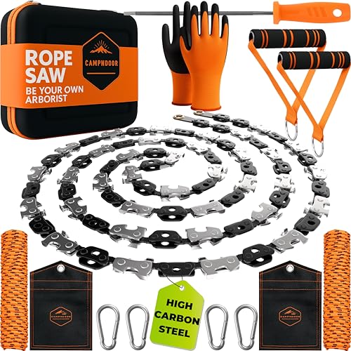 CAMPNDOOR High Limb Rope Saw 53 In - Zero Effort 360...
