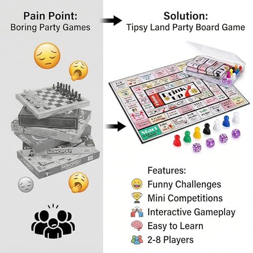 Juego de mesa interactivo con 8 piezas y 2 dados miniatura 5