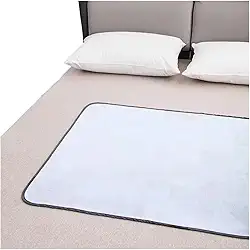 1 Protetor De Colchão Lavável Geriátrico 100x70cm - (Branco)