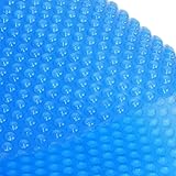 16Ft x 24Ft Rectangle Pool Cover,Solar Pool Cover,14Mil Heat Retaining Blanket for Inground Above Ground Swimming Pool Solar Blanket with Bubble, Heat Retaining Solar Covers Blue