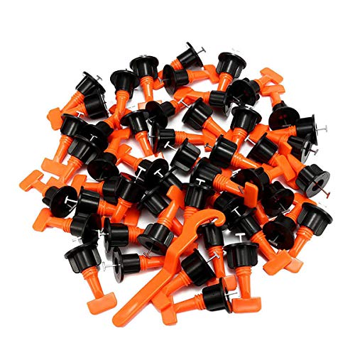 50pcs/set Reusable Tile Straightener Flat Ceramic Floor Wall Tile Building Tools Tile Levelling System Tile Levelling Clip Positioning Tiles Auxiliary Tool