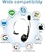 immagine 1Auricolare USB con microfono, USB cablato stereo per computer con microfono per PC portatile, cuffie cablate con regolatore del volume per call center/ufficio/conferenze/chat online