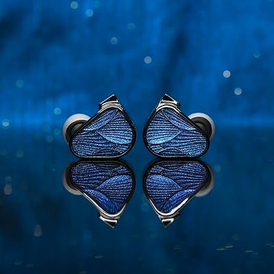 TRUTHEAR x Crinacle Zero: BLUE2 In-Ear Headphones with Dual Dynamic Drivers, Removable Cable (3.5 mm + microphone cable)