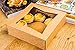 Juvale Kraft Paperboard Popup Window Box - Pack of 10 Brown Kraft Paperboard Pop-Up Window Box, Pastry & Cake Bakery Boxes with Plastic Window, 8 x 8 x 2.5 inches