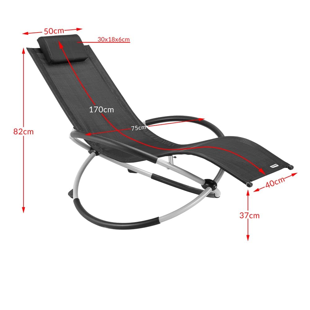 Wandelstok ergonomisch opvouwbaar | Rechts | Zwart | Gastrock