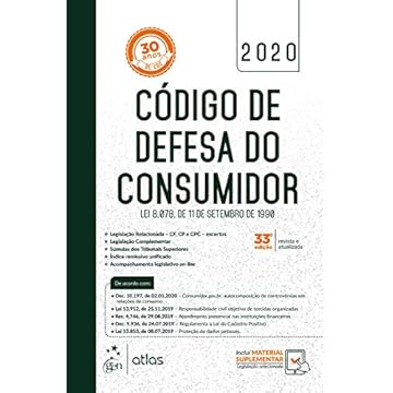 Capa do livro Código de Defesa do Consumidor - Lei 8.078, de 11 de Setembro de 1990