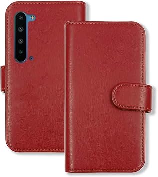 sslink AQUOS R5G SH-51A SHG01 Aquos R5G Compatible Notebook Type Smartphone Case Smooth PU Leather Cover Color Bordeaux Dull Nude Color Simple Stylish Cute Card Storage Flip Mobile Cover Smartphone