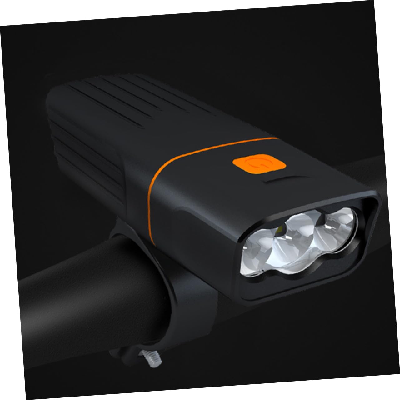 Luci Bicicletta LED Ricaricabili USB Set Batteria 2400mah Ipx5 Luce Anteriore e Posteriore in PC e Silicone per Guida Notturna Sicura