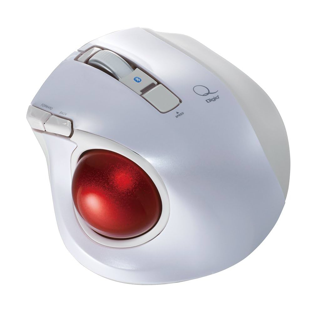 Amazon.co.jp: Digio2 Q 小型 トラックボール Bluetoothマウス