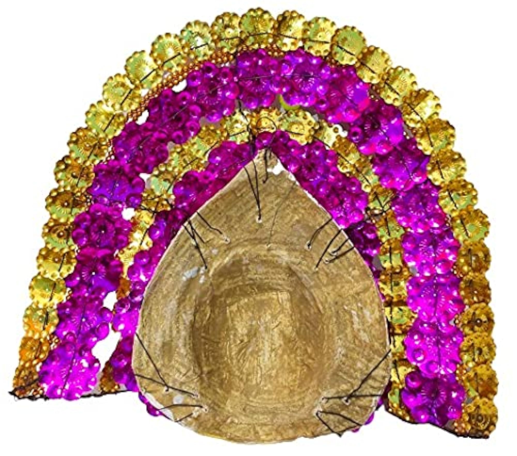 Handmade Devi Durga Chhau Mask, Decorative Showpiece