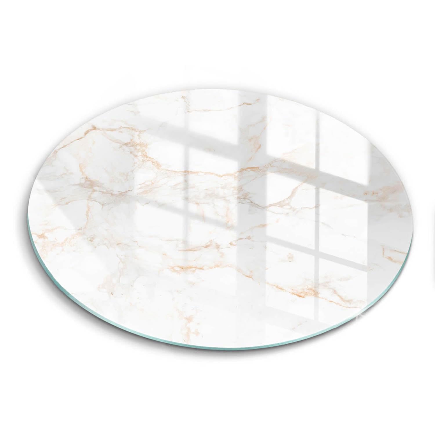 Planche à découper induction 40cm grand format en marbre élégant