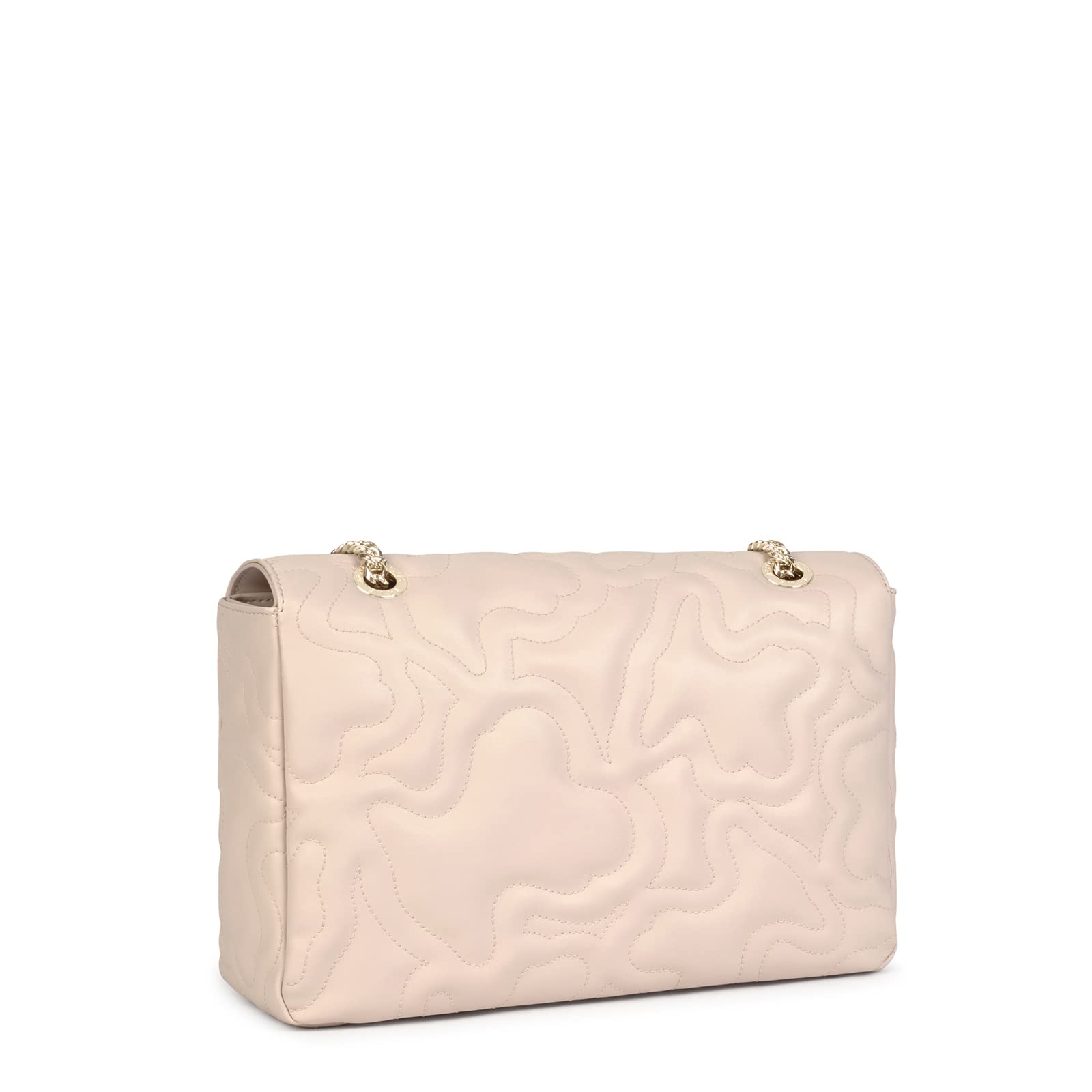 Tous 2001576943 Bolso Bandolera Solapa Kaos Dream Beige, Mediana