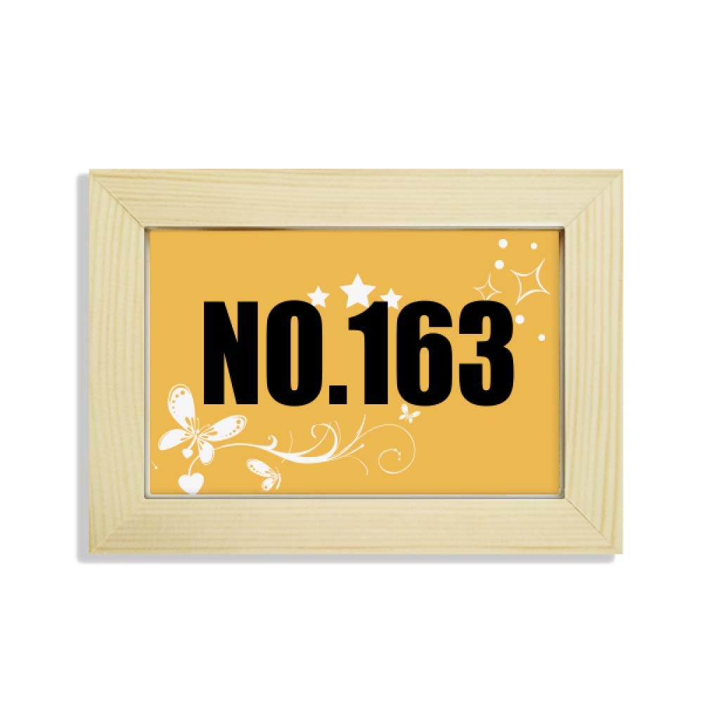 Escritorio de madera Suerte No.163 marco de fotos de flores con pintura artesanal elegante