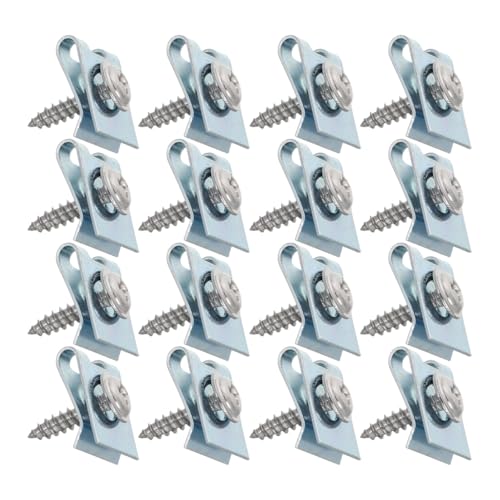 Clips de metal en U con tornillos para automóviles para fijación segura