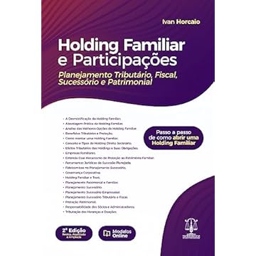 Capa do livro Holding Familiar e Participações.Planejamento Tributário, Sucessório e Patrinomial 2Ed.2023