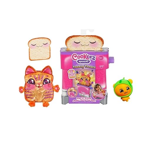 INCREDITOYZ Cookeez Makery Toasty Treatz Mini Squishy Friendz Bundled Set