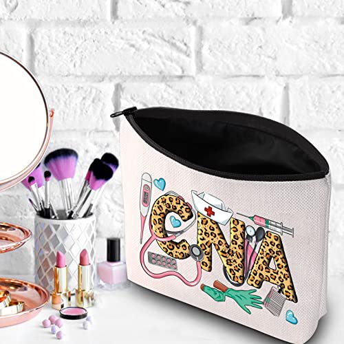 Image of WZMPA CNA Certified Nursing Assistant Cosmetic Makeup Bag CNA Nursing Graduation Gifts Zipper Pouch Bag For CNA Students Graduates (CNA bag)
