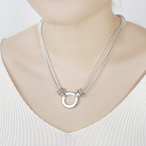 Uny Designer Inspired Short Necklace 45Cm + 5 Cm 3Mm Box Chain Classic Elegant Vintage Antique Jewelry #TOP4