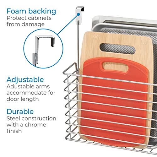 iDesign-Classico-Metal-Over-the-Cabinet-Kitchen-Bakeware-Organizer-Basket-for-Cutting-Boards-Baking-Sheets-Pans-1373-x-518-x-142-Chrome