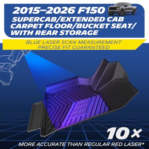Image of Michelin Vehicle Mats for 2015-2026 Ford F150 Super /Extended Cab Truck
