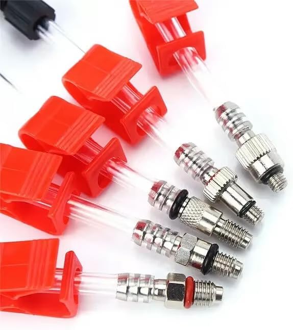 Bicycle Hydraulic disc Brake Fluid Release kit Tool, Suitable for Formula Sram Avid Juicy Hayes Hope Bengal MTB Bicycle Maintenance Tool (L Large Set)