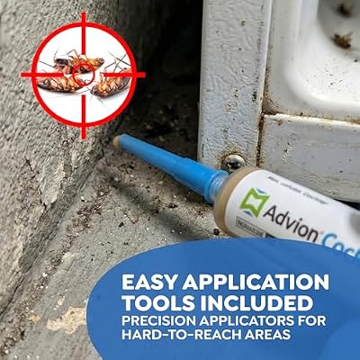Riddy Roach Combo Kit, Includes Cockroach Gel Bait and Doxem NXT Aerosol for Long-Lasting Cockroach Prevention