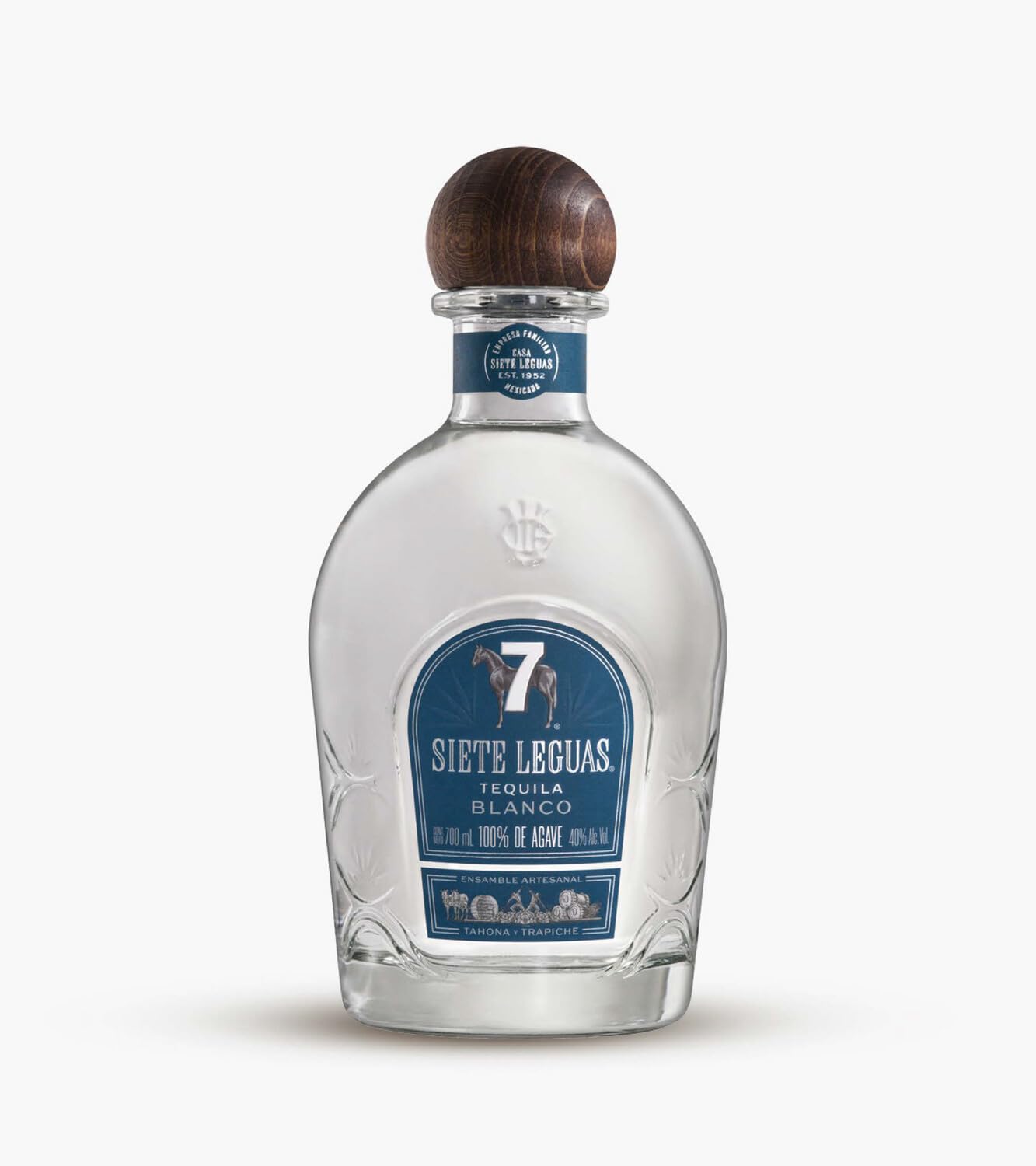 Tequila Siete Leguas Blanco 0,7 L