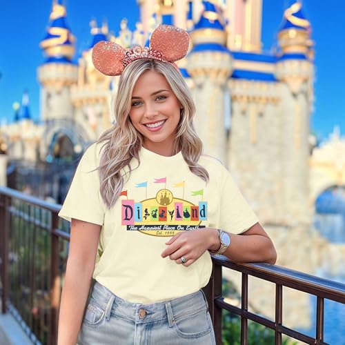 Magical Shirt for Women Magic Kingdom Castle Tshirt Princess Shirts Family Vacation Tee Casual Holiday Top3