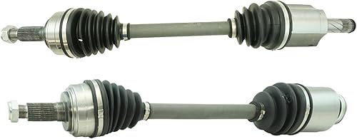 Miniatura 494 de TRQ Juego de conjunto de eje de transmisión CV delantero para conductor y pasajero, 2 piezas, compatible con Ford Explorer 4WD 95-01, Explorer AWD