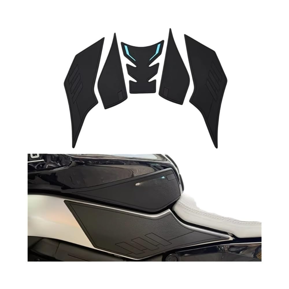 Tank Pad Moto Autocollants De Protection Pour Réservoir Carburant Moto, Poignée Pour 675SR Pour 675 SS SR Pour SR-S(Color 2)