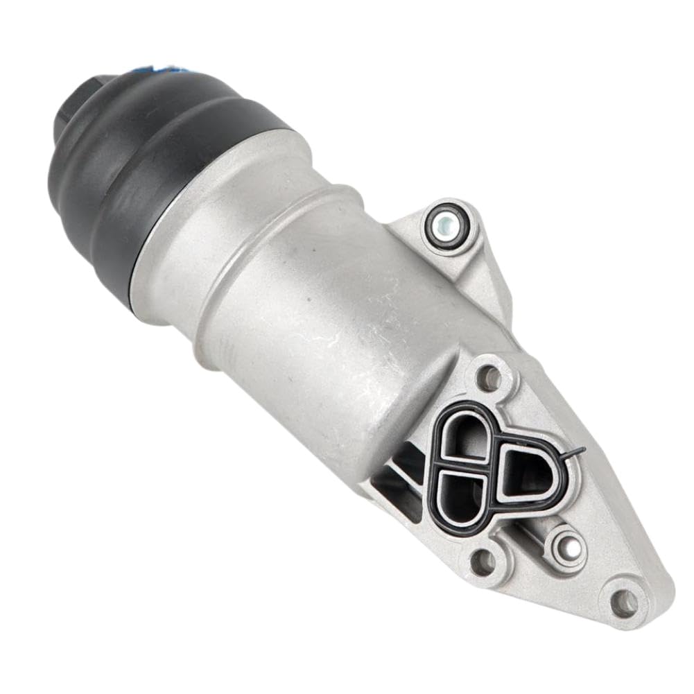 Alloggiamento del filtro dell'olio motore in alluminio con filtro compatibile con A4 A5 S5 A6 A7 A8 Q7 Q5 2.4 2.8 3.0 TSI 06E115405K 06E115405C
