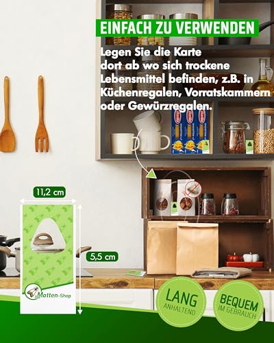 Lebensmittelmottenfalle von Der Motten-Shop – Biologische Bekämpfung
