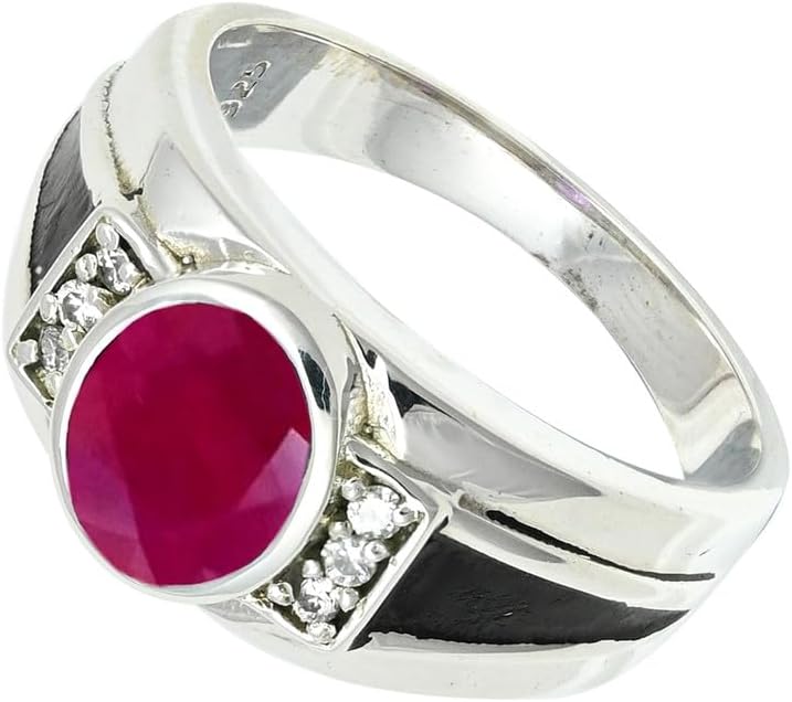 Ring 925 Sterling Silver Statement Ring Men Women Stone Band Ring All Size Christmas Day Girft Rings Handmade Jewelry JSR-1166AA