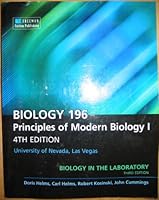 Biology 196 Principles of Modern Biology I 1429229012 Book Cover