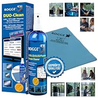 ROGGE DUO CLean Original, 250ml LCD/TFT+Plasma Reiniger+1 Prof.Microfasertuch – Ansicht 2