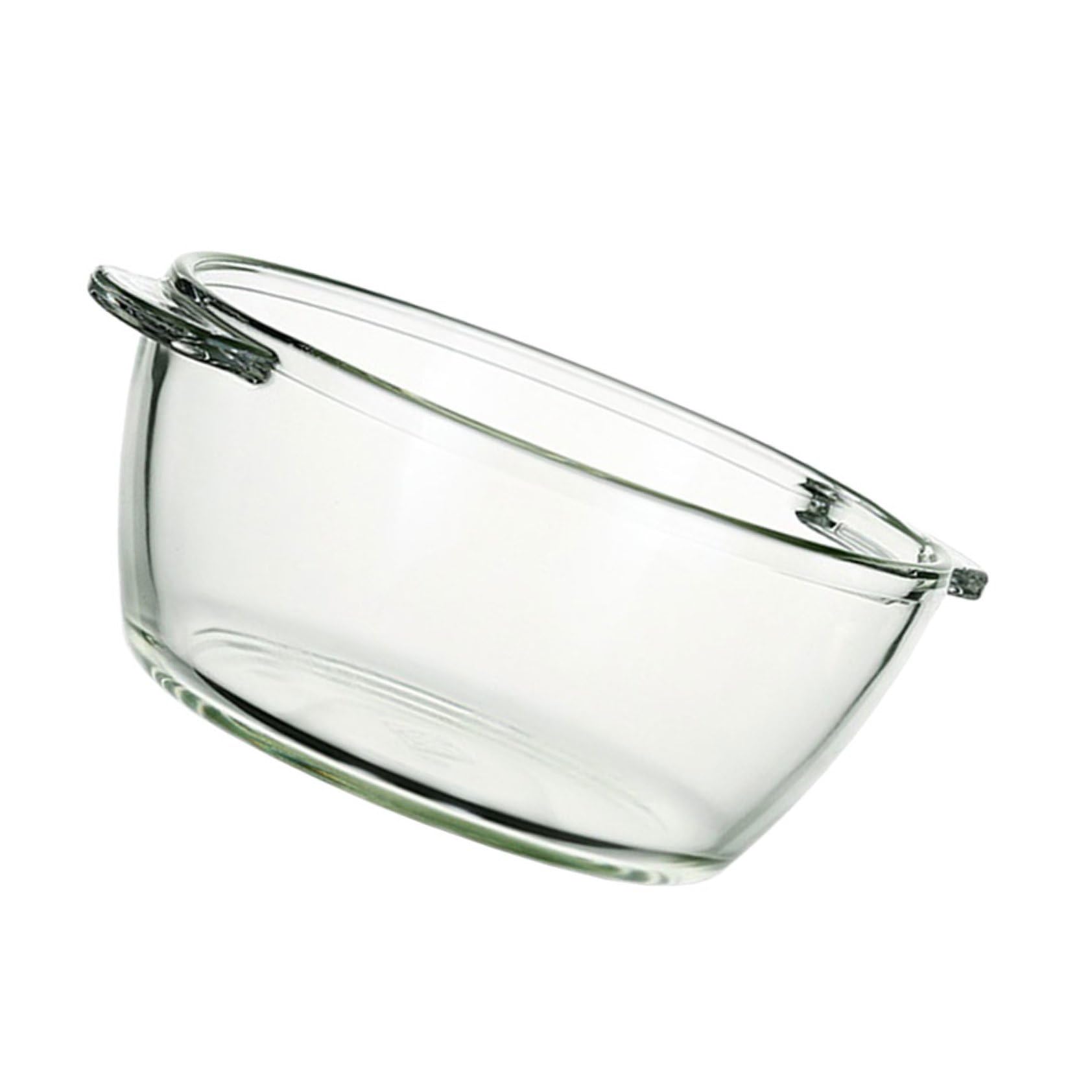Bol mélangeur en verre grand format pour préparer vos desserts maison