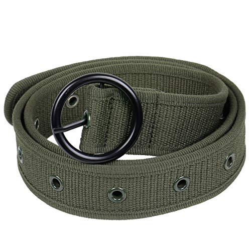 Sportmusies Adjustable Canvas Belts for Men Women,Casual Web Belts with Holes2