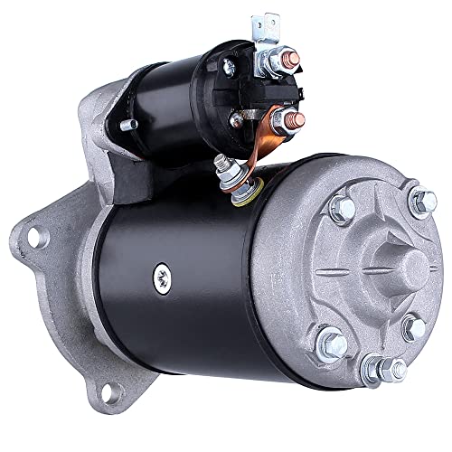 RAREELECTRICAL Motor de arranque 12V compatible con Case David Brown 1969-1976 miniatura 4