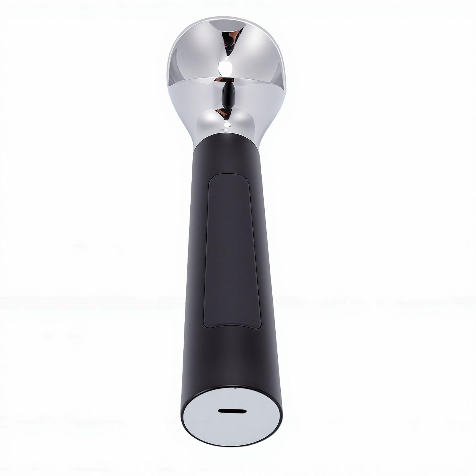 Keenso Cuillère à Glace Chauffante, Cuillère à Glace électrique en Acier Inoxydable avec Batterie Rechargeable de 2000 MAh, à Automatique à Chauffage Rapide avec Affichage de la Batterie pour les